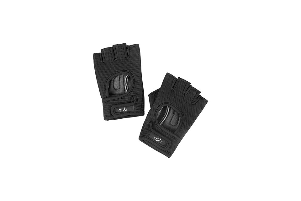 Opti weight lifting gloves.